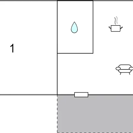 1 Bedroom Cozy In Lägenhet Valbandon